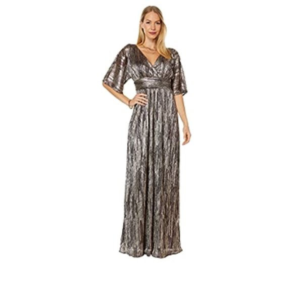 Lilly Pulitzer Parigi Maxi Dress in Gold Berry Crinkle - Picture 7 of 7